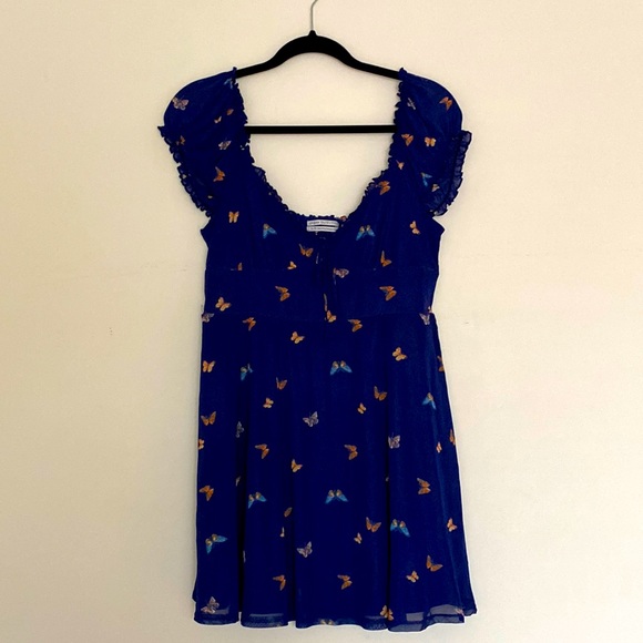 Urban Outfitters - Audrey Mesh Mini Dress - Size XL - Picture 2 of 6